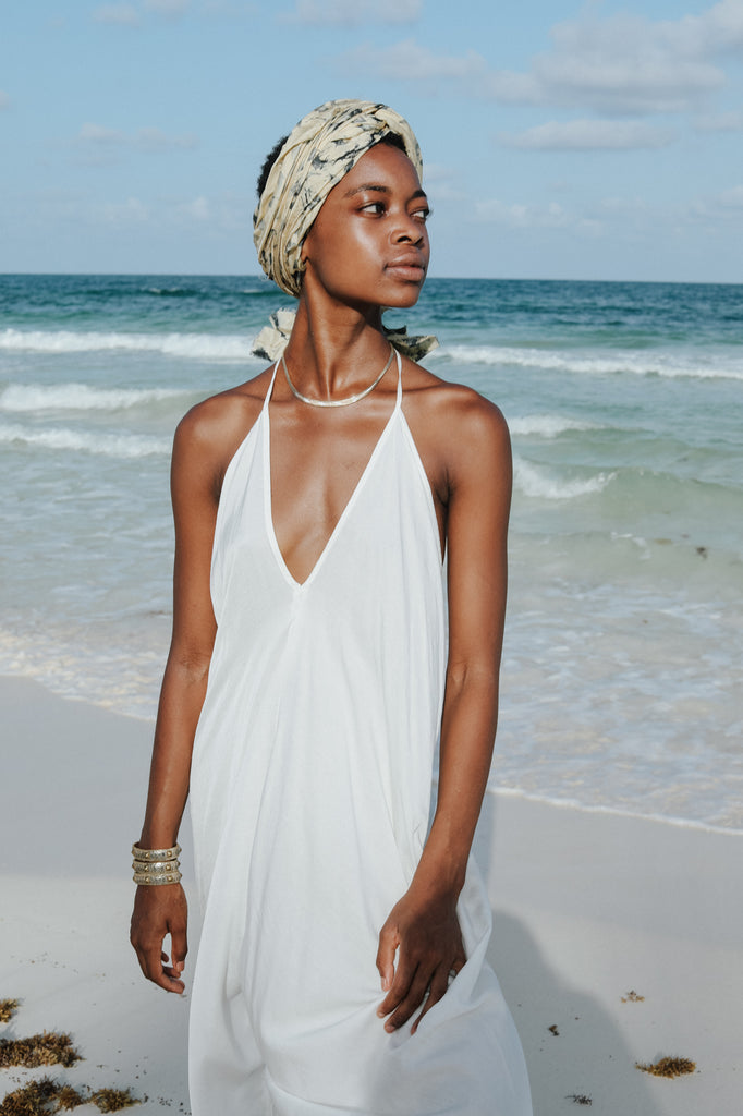Halter Handkerchief Dress by Daniella Hunter Halter Handkerchief Dress by Daniella Hunter