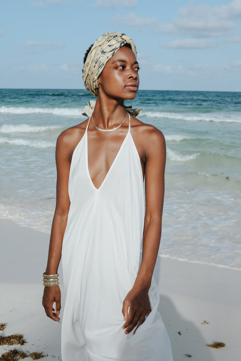 Halter Handkerchief Dress by Daniella Hunter Halter Handkerchief Dress by Daniella Hunter