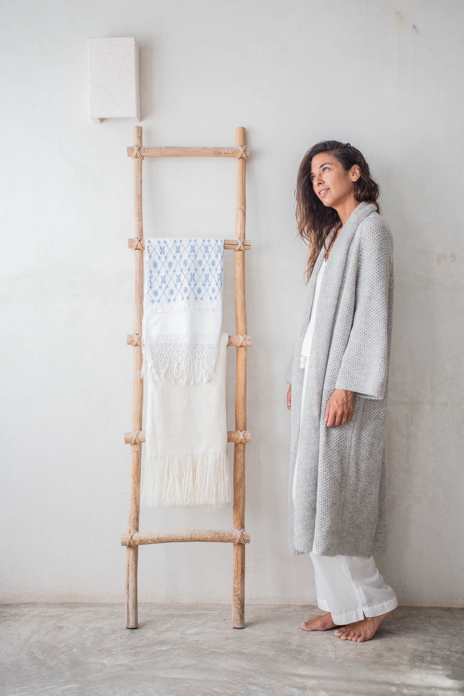 Alpaca Long Retenido Robe – by Daniella Hunter