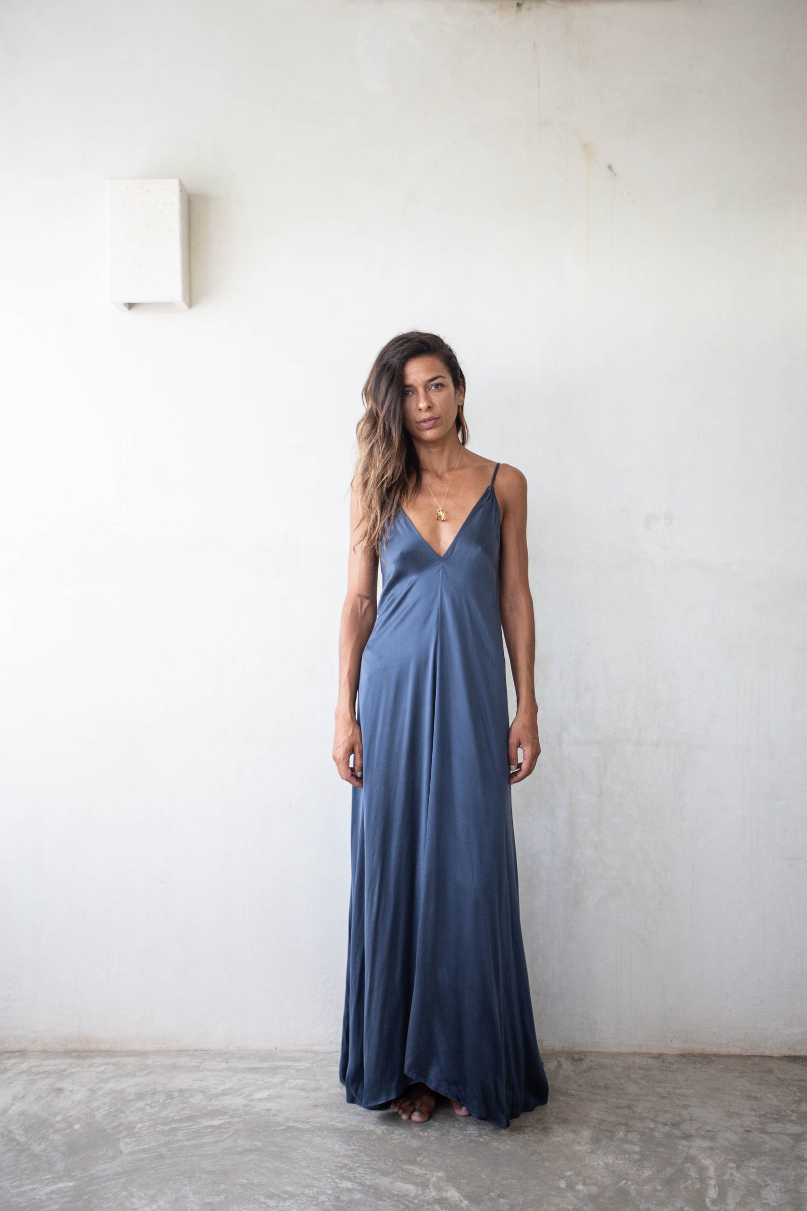 Silk Halter Handkerchief Dress – by Daniella Hunter